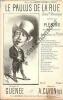 Partition de la chanson : Paulus de la rue (Le)     Feuillet fragilisé  Chansonnette monologue Théâtre des Ambassadeurs. Plébins - cuyon A. - Guénée