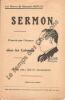Partition de la chanson : Sermon        . Souplex Raymond - Claret Gaston - Souplex Raymond