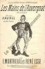 Partition de la chanson : Mains de l'Auvergnat (L')       Monologue comique Petit Casino. Vaunel Mr. -  - Esse René,Mortreuil Félix