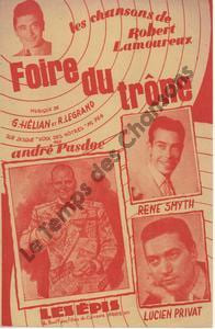 Partition de la chanson : Foire du trône        