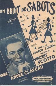 Partition de la chanson : Bruit de sabots (Un)