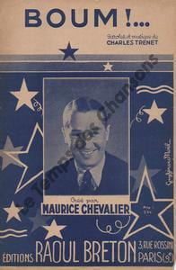 Partition de la chanson : Boum !...