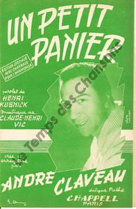 Partition de la chanson : Petit panier (Un)