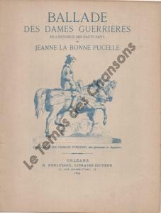 Partition de la chanson : Ballade des Dames guerrières        