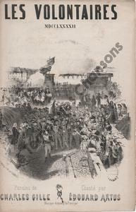 Partition de la chanson : Volontaires (Les)        