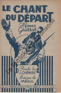 Partition de la chanson : Chant du Départ (Le)       Chant Révolutionnaire 
