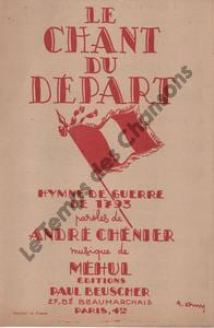 Partition de la chanson : Chant du Départ (Le)       Chant Révolutionnaire 
