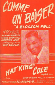 Partition de la chanson : Comme un baiser  A Blossom Fell      