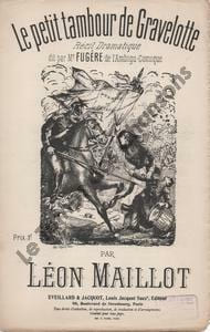 Partition de la chanson : Petit tambour de Gravelotte (Le)       Récit Ambigu Comique (L')