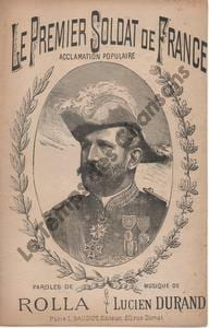 Partition de la chanson : Premier soldat de France (Le)        