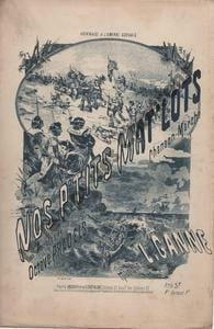 Partition de la chanson : Nos p'tits mat'lots Chanson marche