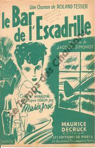 Partition de la chanson : Bar de l'escadrille (Le) Tampon