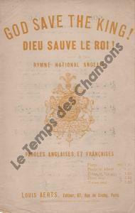 Partition de la chanson : God save the king !       Chant National 
