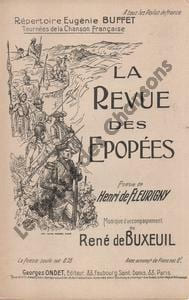 Partition de la chanson : Revue des épopées (La) Poésie
