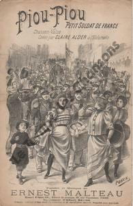 Partition de la chanson : Pioupiou  Petit soldat de France      Eldorado