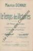 Partition de la chanson : Temps des Victoires (Le)        . Buffet Eugénie,Brunlet mlle - Renard A. - Donnay Maurice