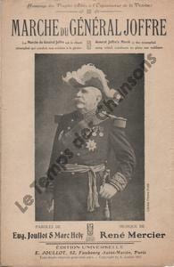 Partition de la chanson : Marche du Général Joffre