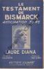 Partition de la chanson : Testament de Bismarck (Le)        . Diana Laure - Tac-Coen - Villemer