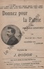 Partition de la chanson : Donnez pour la patrie  Pour les sinistrés     Chanson d'actualité . Rodor Jean -  - Rodor Jean