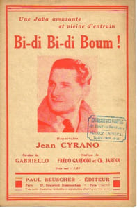 Partition de la chanson : Bi-di Bi-di Boum !