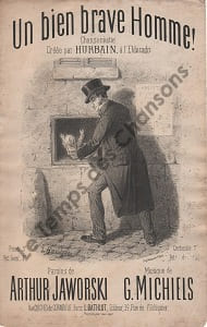 Partition de la chanson : Bien brave homme ! (Un) Chansonnette Eldorado