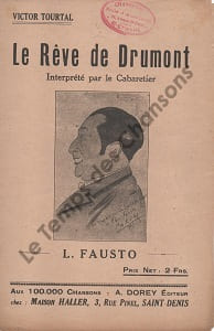 Partition de la chanson : Rêve de Drumont (Le) Récit comique