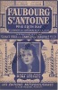 Partition de la chanson : Faubourg Saint Antoine Prix Edith Piaf , médaille d'Or du Grand Prix de la Chanson de Deauville 1950       . Georges Mona - ...