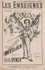 Partition de la chanson : Enseignes (Les)     Infimes rousseurs  Chansonnette Concert Parisien. Reschal - Spencer Emile - Mortreuil Félix,Bazin