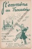 Partition de la chanson : J't'emmène au Trocadéro        .  - Gardoni Fredo,Mario A. - Alberty Pierre