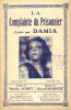 Partition de la chanson : Complainte du prisonnier  (La)        . Damia - Gabaroche Gaston - Aubret Maurice