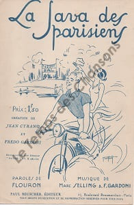 Partition de la chanson : Java des Parisiens (La)