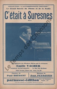 Partition de la chanson : C'était à Suresnes
