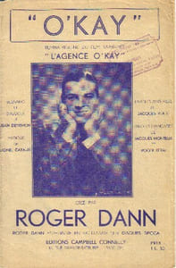 Partition de la chanson : O'Kay Agence O'Kay (L')
