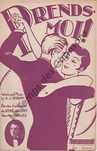 Partition de la chanson : Prends-moi !