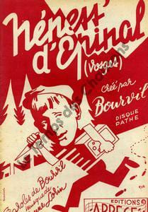 Partition de la chanson : Néness d'Epinal        