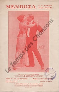 Partition de la chanson : Mendoza Tampon