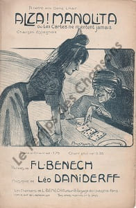Partition de la chanson : Alza ! Manolita Les cartes ne mentent jamais Chanson espagnole