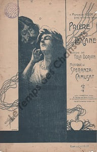 Partition de la chanson : Prière du tzigane       Poésie 