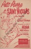 Partition de la chanson : Petit Pierre et Saint-Nicolas        .  - Pascal L.,Darlier Jean - Pascal Lou,Darlier Jean