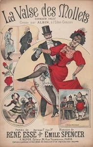Partition de la chanson : Valse des mollets (La)        Eden Concert