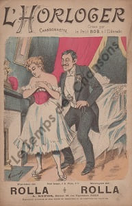 Partition de la chanson : Horloger (L') Chansonnette Eldorado