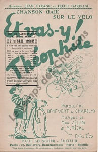 Partition de la chanson : Et vas-y ! Théophile !        