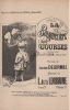 Partition de la chanson : Bouquetière des courses (La)       Chansonnette Alcazar d'Eté. Lidia - de la Lorraine L. - Delormel Lucien
