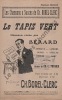 Partition de la chanson : Tapis vert (Le)        . Bérard - Borel-Clerc Ch. - Pothier Charles L.