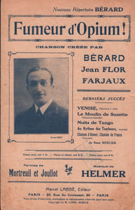 Partition de la chanson : Fumeur d'Opium !