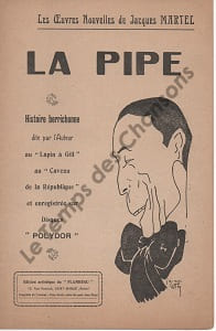 Partition de la chanson : Pipe (La) Paysannerie Lapin Agile,Caveau de la République