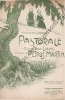 Partition de la chanson : Pastorale        .  - Martin Pétrus - Liane Jean