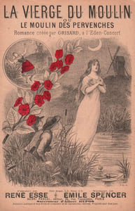 Partition de la chanson : Vierge du moulin ou le moulin des pervenches (La)  Le moulin des pervenches     Romance Eden Concert