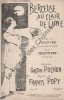 Partition de la chanson : Berceuse au clair de lune       Poésie Eldorado,Variétés de Gand. Faustine,D'OrCollette - Popy Francis - Pochon Gaston