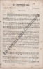Partition de la chanson : Propriétaire (Le)     Adhésif et rousseurs  Scène .  - Parizot Victor - Bourget E.